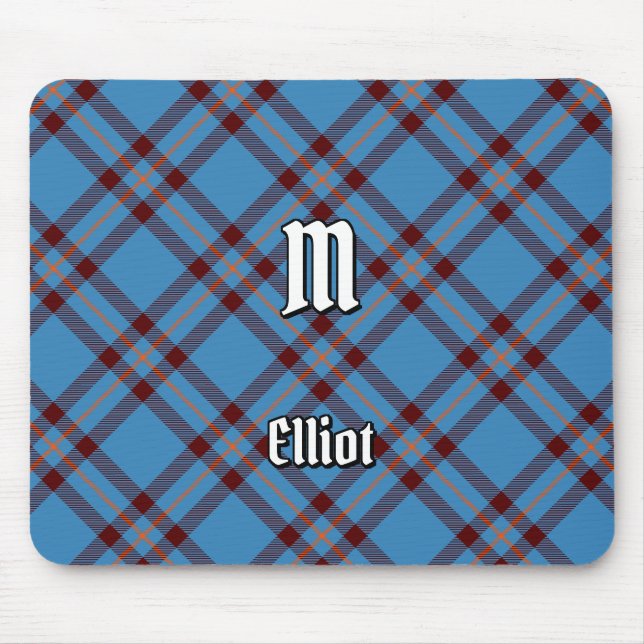 Mousepad Clan Elliot - Antiguamente Pad do Rato Tartan (Frente)