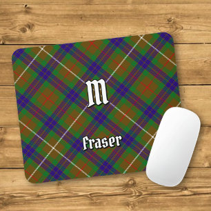 Mousepad Clan Fraser caçando o mouse do Tartan