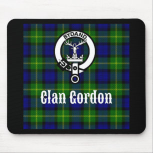 Mousepad Clan Gordon Tartan Crest