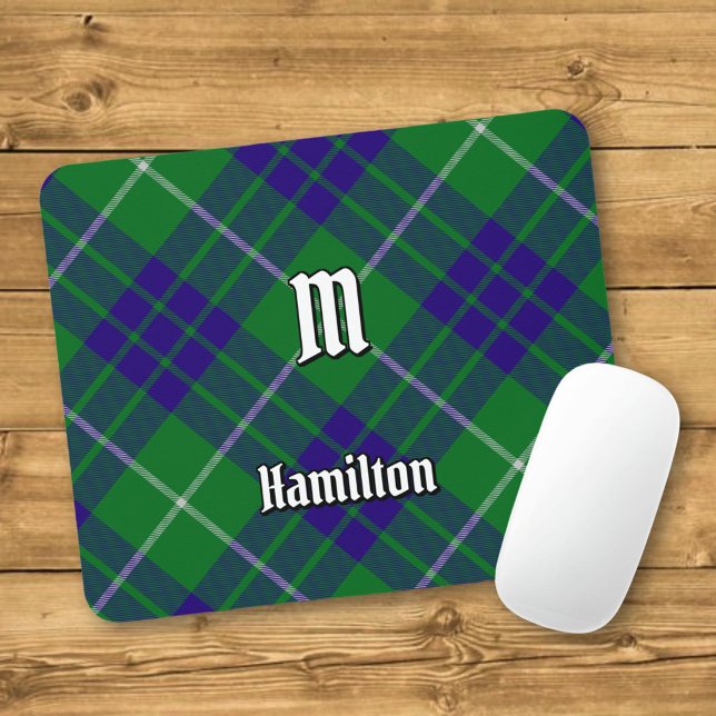 Mousepad Clan Hamilton caçando o rato de Tartan (Criador carregado)