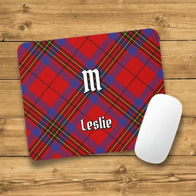 Mousepad Clan Leslie Red Tartan (Criador carregado)