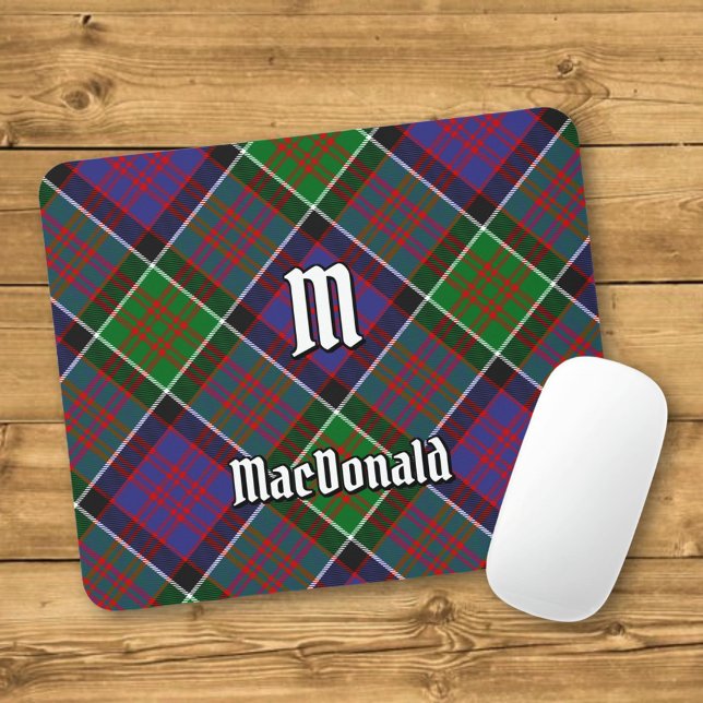 Mousepad Clan MacDonald do mouse Clanranald Tartan (Criador carregado)