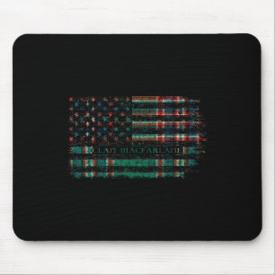 Mousepad Clan Macfarlane Caça Escocesa De Tartan Us Flag Sc