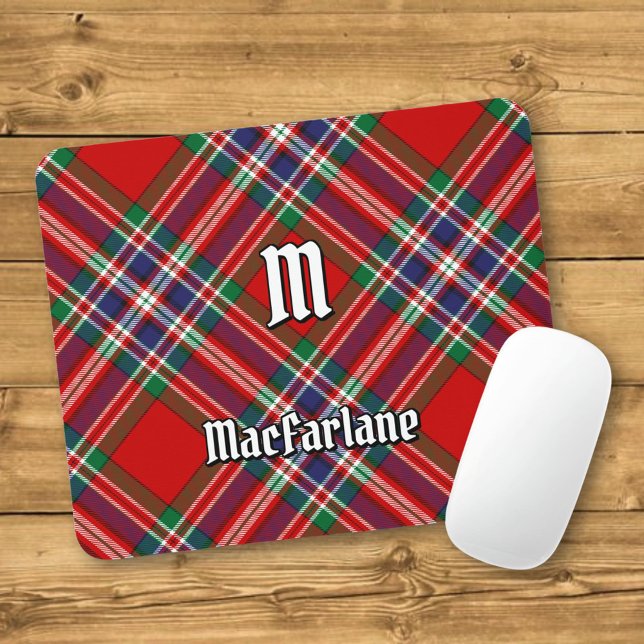 Mousepad Clan MacFarlane Red Tartan (Criador carregado)