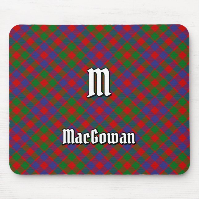 Mousepad Clan MacGowan Tartan (Frente)