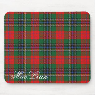 Mousepad Clan MacLean Tartan majestoso escocês