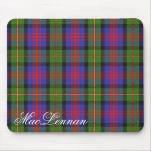 Mousepad Clan MacLennan Tartan majestoso escocês