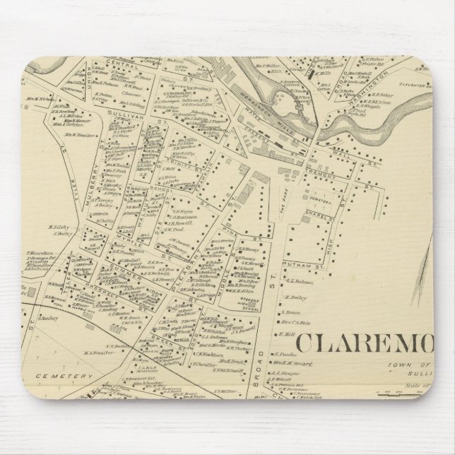 Mousepad Claremont PO (Frente)