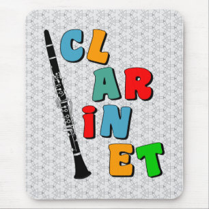 Mousepad Clarinet Colorida