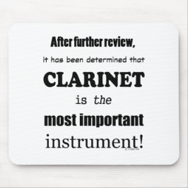 Mousepad Clarinet - Instrumento Mais Importante