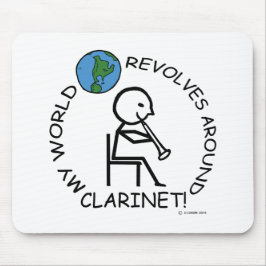 Mousepad Clarinet - Mundo Revola-se