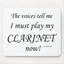 Mousepad Clarinet Voices diz que deve jogar