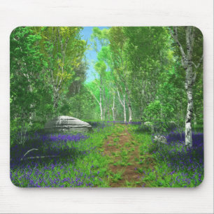 Mousepad claro Bluebell