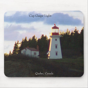 Mousepad claro de Gaspe do boné