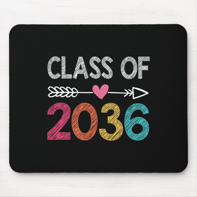 Mousepad Classe De Graduação Pré-Escolar Do Formando 2036 (Frente)