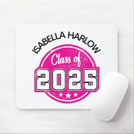 Mousepad Classe de Nome do Formando Rosa 2025