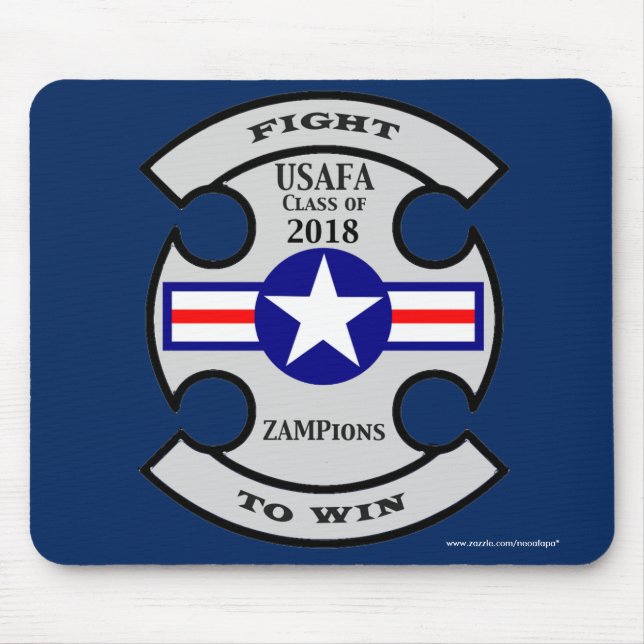 Mousepad Classe de USAFA de 2018 tapetes do rato de (Frente)