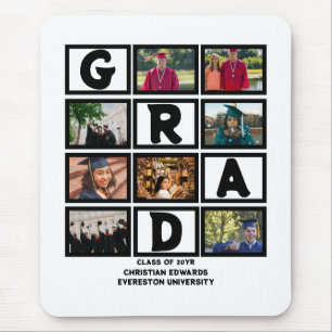 Mousepad Classe Personalizada De Graduação Da Colagem De Fo