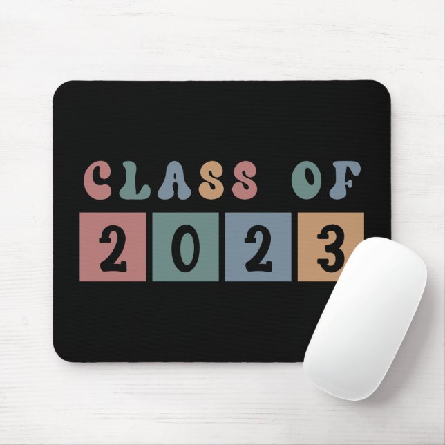 Mousepad Classe Retroativa de Oferta de Formandos Escolar 2 (Com mouse)