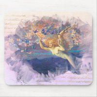 *~* Clássico AP14 Angel Woman Fada Dourada Ephemer