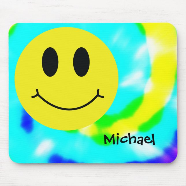 Mousepad Clássico da cara sorrir forçadamente (Frente)