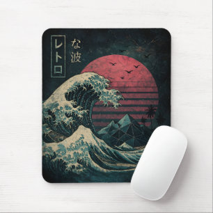 Mousepad Clássico de Onda Retroativa do Excelente