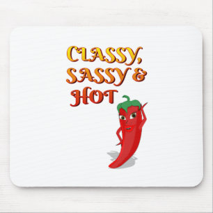 Mousepad Clássico Sassy E Pepper Diva