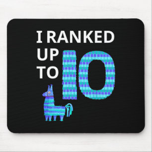 Mousepad Classificado Em Até 10 Jogo De Aniversário Llama P