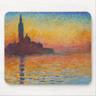 Mousepad Claud Monet, "San Giorgio Maggiore por Crepúsculo"
