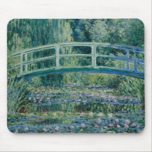 Mousepad Claude Monet - A ponte sobre a água e o Japão
