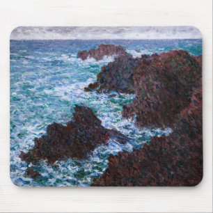 Mousepad Claude Monet - As Rochas de Belle-Ile, Costa Selva