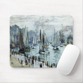 Mousepad Claude Monet Barcos de Pesca que Saem do porto