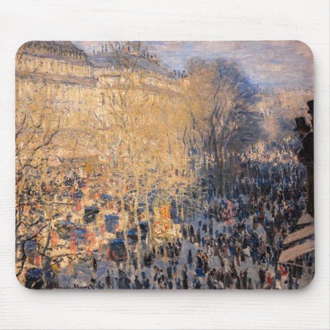 Mousepad Claude Monet - Boulevard des Capucines, Paris (Frente)