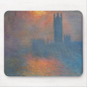 Mousepad Claude Monet - Câmaras do Parlamento, Londres