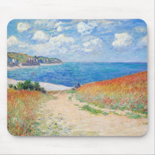 Mousepad Claude Monet - Caminho em Campos de Trigo em Pourv