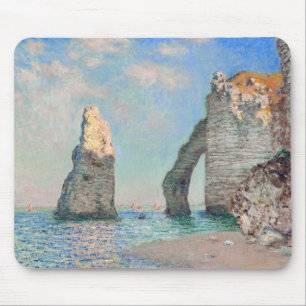 Mousepad Claude Monet - Cliff em Etretat