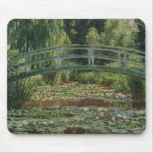 Mousepad Claude Monet Japonês Pegbridge & Water Lily Piscin