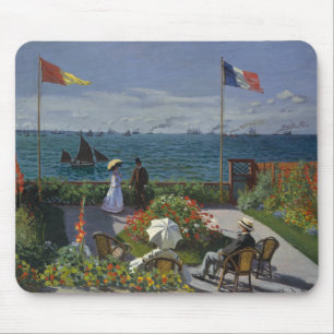Mousepad Claude Monet - Jardim de Sainte-Adresse