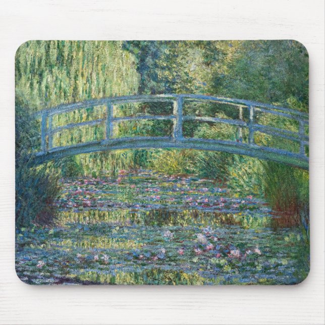 Mousepad Claude Monet - Lagoa de Água Lily, Harmonia Verde (Frente)