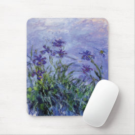 Mousepad Claude Monet Lila Irises