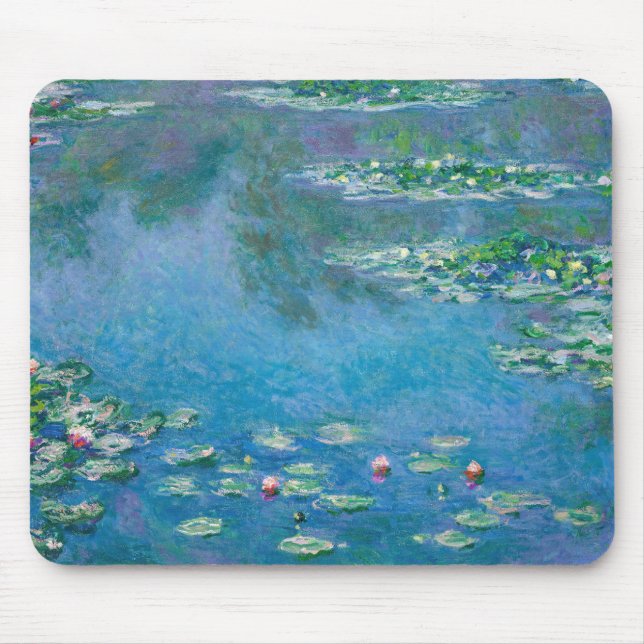 Mousepad Claude Monet - Lírios Água 1906 (Frente)