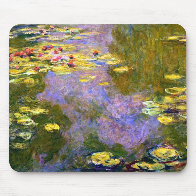 Mousepad Claude Monet: Lírios de água (Frente)