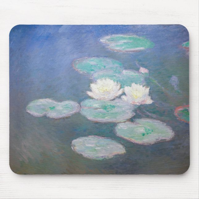 Mousepad Claude Monet - Lírios De Água, Efeito Da Noite (Frente)