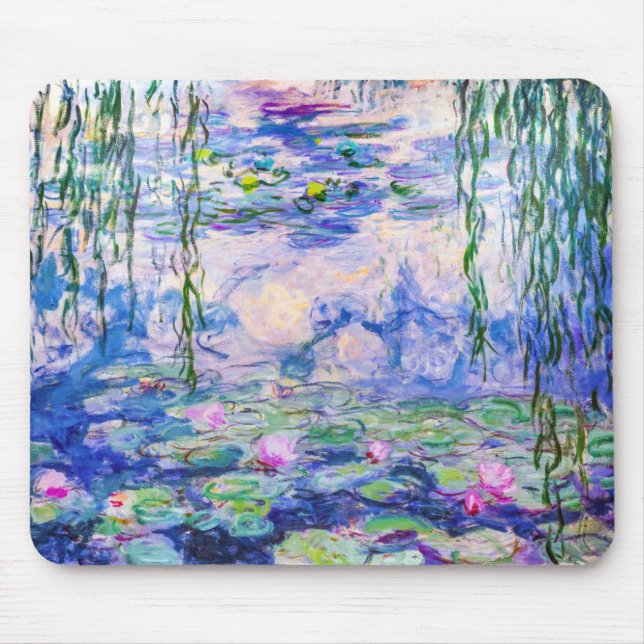 Mousepad Claude Monet - Lírios/Ninfas 1919 (Frente)