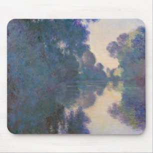 Mousepad Claude Monet Manhã no Sena perto de Giverny
