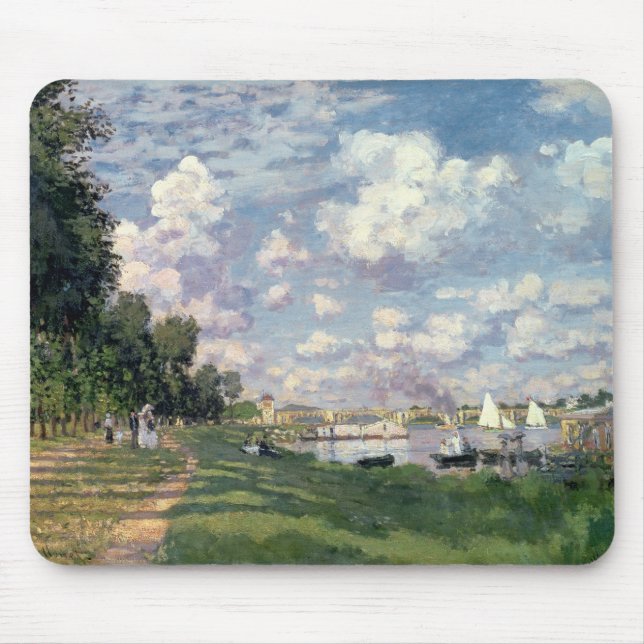 Mousepad Claude Monet| Marina na Argentina, 1872 (Frente)