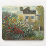 Mousepad Claude Monet | o jardim do artista em Argenteuil<br><div class="desc">O jardim do artista em Argenteuil (um canto do jardim com dálias),  1873 (óleo em canvas) | pelo lugar da arte de Claude Monet |: National Gallery do número de coleção da imagem do artista francês | de Washington DC| da arte: XOS744773</div>
