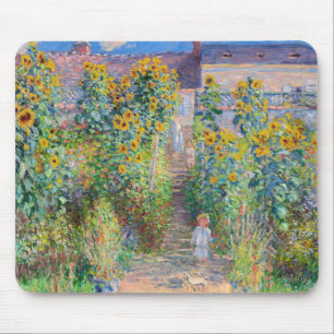 Mousepad Claude Monet - O Jardim do Artista em Vetheuil