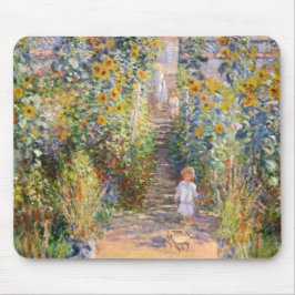 Mousepad Claude Monet O Jardim do Artista em Vétheuil, 1880