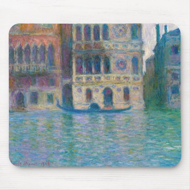 Mousepad Claude Monet - Palazzo Dario (Frente)